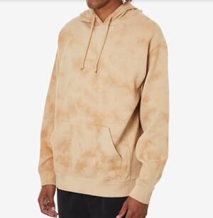 Katin Embroidered Tie Dye Hoodie Sweatshirt Size Small